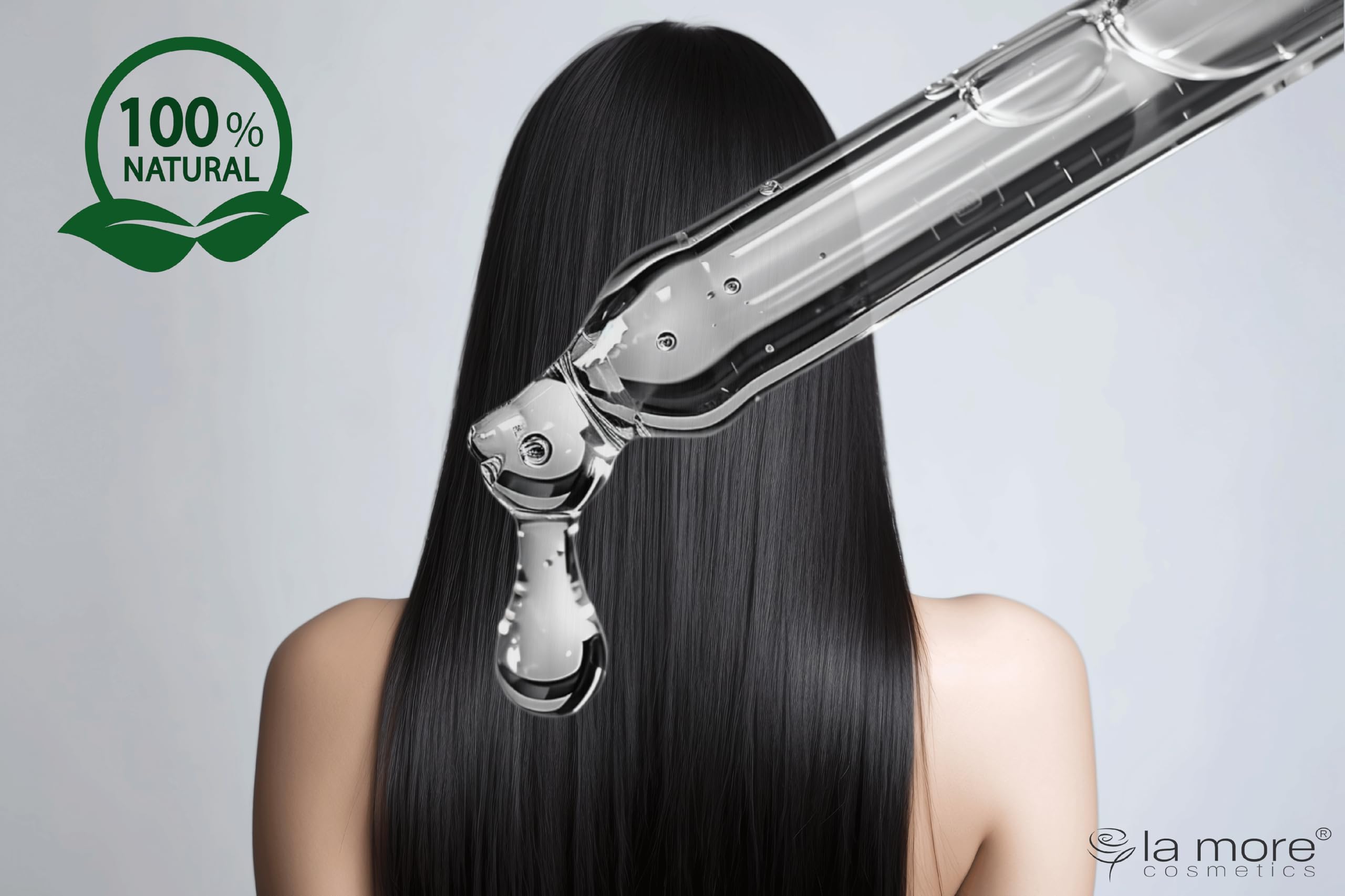 Essentia Premium Haaröl by LaMore– Tierversuchsfrei, Made in Germany, Reich an Quinoa & Braunalgen, Hochdosiert für Glanz & Revitalisierung, Geeignet für Alle Haartypen, 30ml