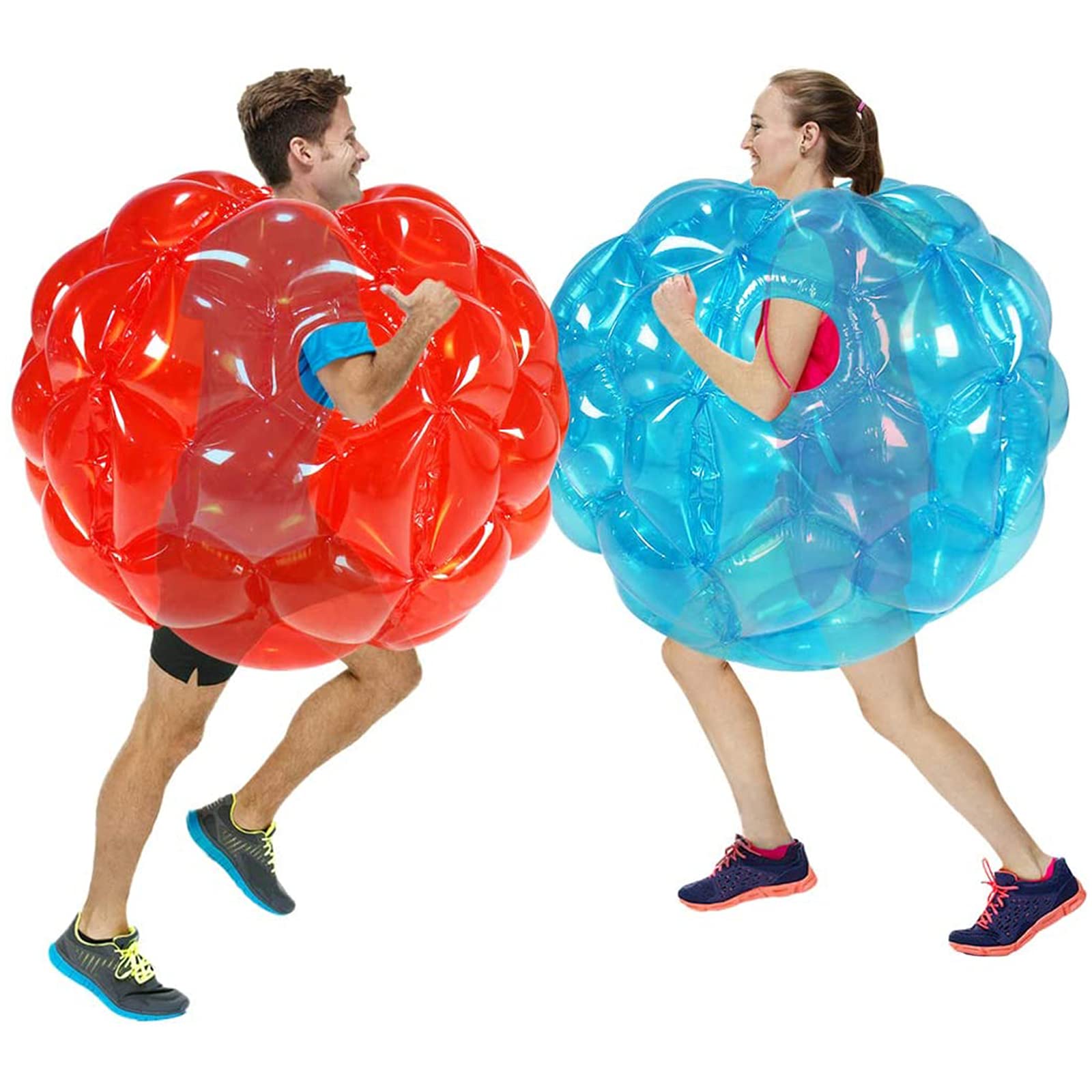 Adult Inflatable Bubble Balls,Inflatable Buddy Bumper Balls Sumo Game,Giant Human Ball Body Ball for Child Outdoor Team Gaming Play for 6-50 Ages (1pcs 36inch)