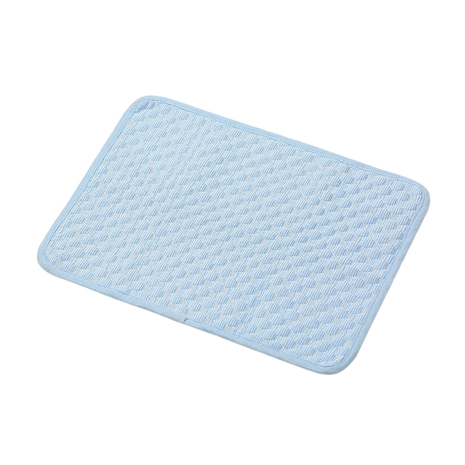Générique Coussin Auto-Rafraîchissant Gel Réutilisable Chat, Tapis Rafraîchissant Capacité 1800ml, Lit Été Portable Lavable, pour Maison, Canapés & Rebords Fenêtre