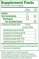 Vista 5 de Culturelle Probiótico diario masticable para niños (30 unidades) + probiótico para mujeres con cepas probióticas para apoyar la salud digestiva