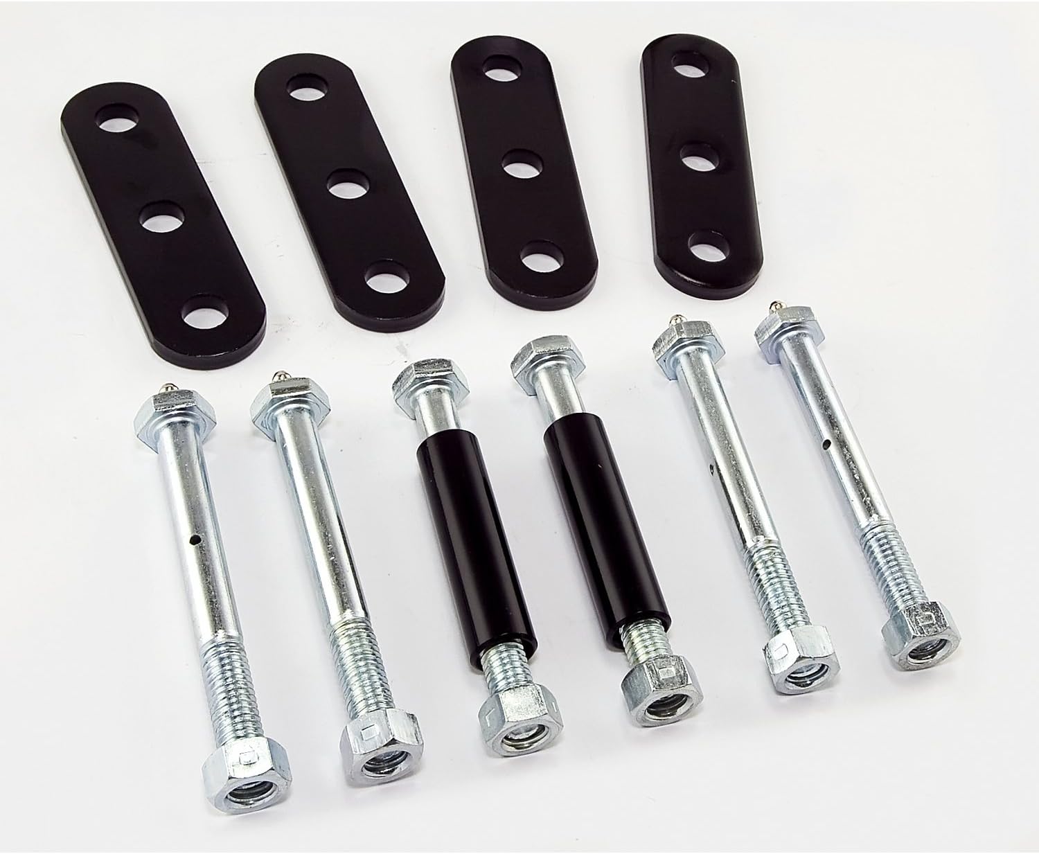 Rugged Ridge | Suspension Leaf Spring Shackle Kit, Rear, HD, Greaseable | 18265.10 | Fits 1976-1986 Jeep CJ