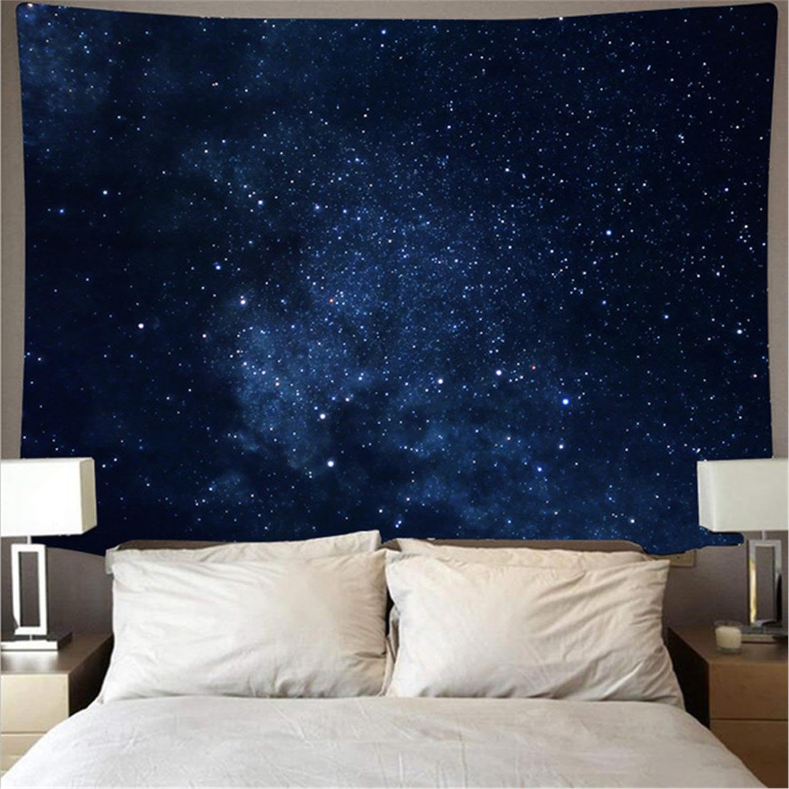 Amazon.co.jp: タペストリー夜空宇宙星空背景布吊り布タペストリー