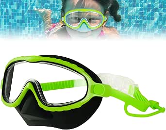 Tyglobal Swim Goggles No Leaking 180° Wide View Anti-Fog UV Protection Swimming Glasses For Men Women Adults