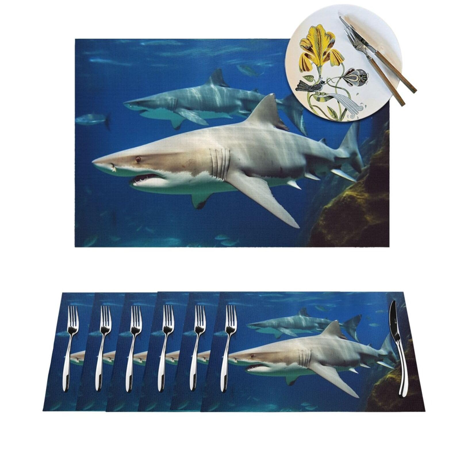 Sets de table en PVC lavables pour embellir votre salle à manger et table basse