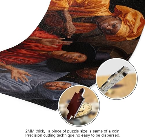 Miniatura 3 de Rompecabezas de 500 piezas de mujeres afroamericanas para juegos de arte para adultos, adolescentes y niños 20323101