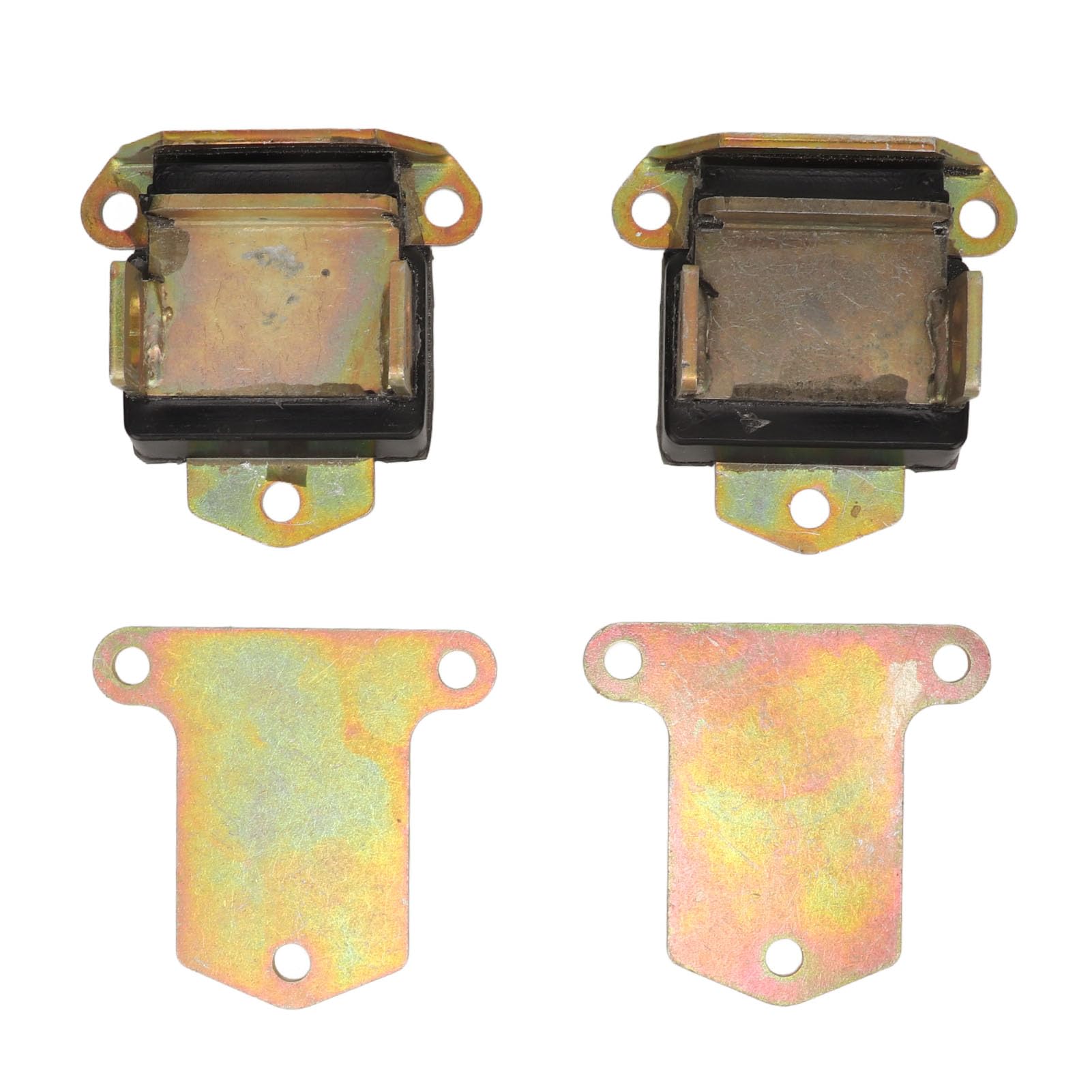 Dilwe Supporti Motore Motore Staffa in Metallo e Gomma per Motori 283 305 327 350 383 400 396 427 454 Riduzione delle Vibrazioni Installazione Semplice per le Riparazioni