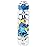 Silver Buffalo Disney Lilo and Stitch Aloha Chillin\' Hydration Tracker Schedule Plastic Water Bottle with Locking Lid and Strap, 33 Ounces