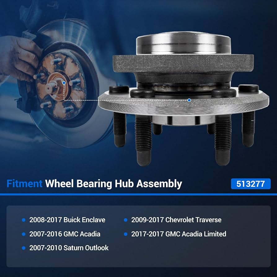 Amazon.com: Autoround 513277 Wheel Hub Bearing Assembly Front/Rear