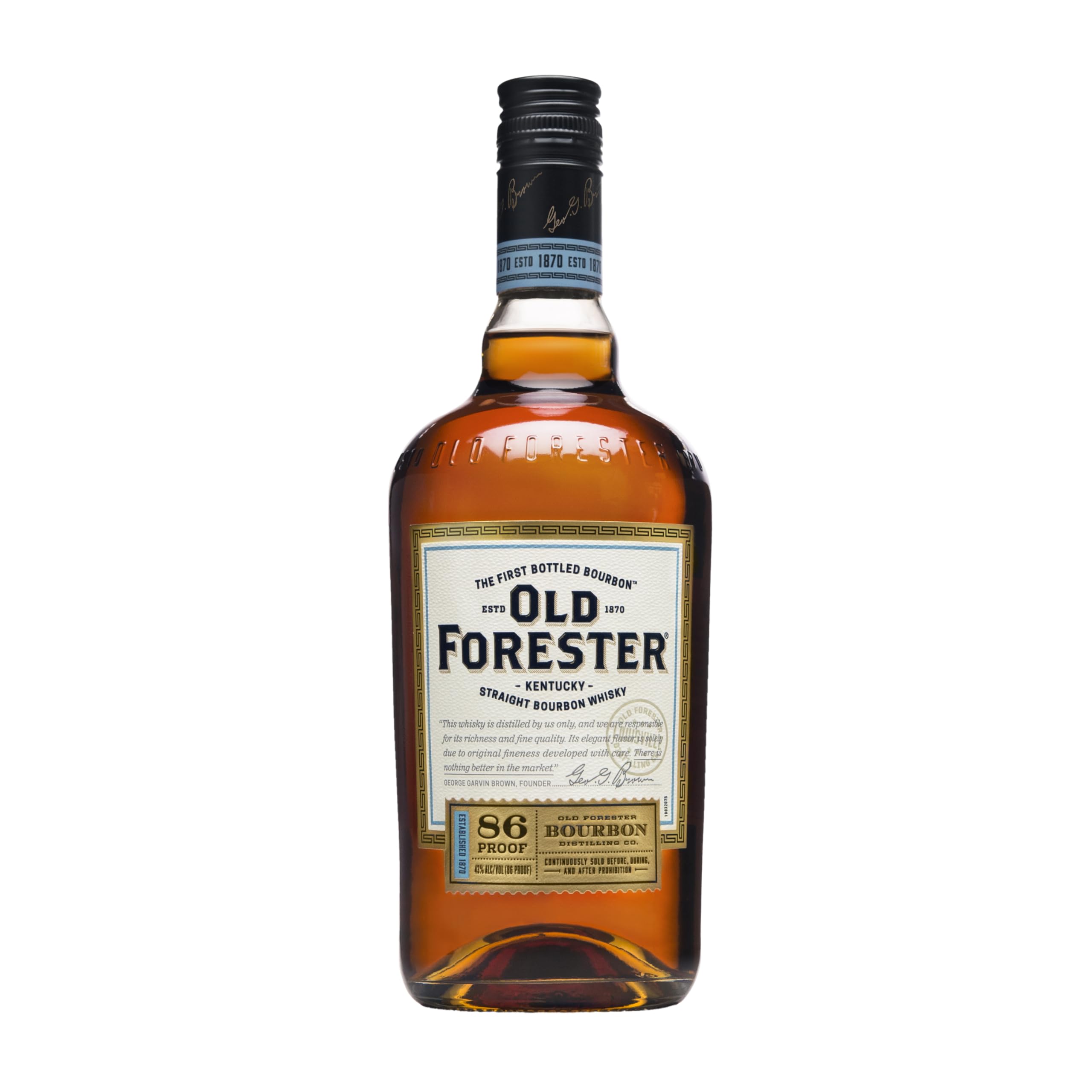 Amazon.com: Whisky Old Forester Kentucky Straight Bourbon 86