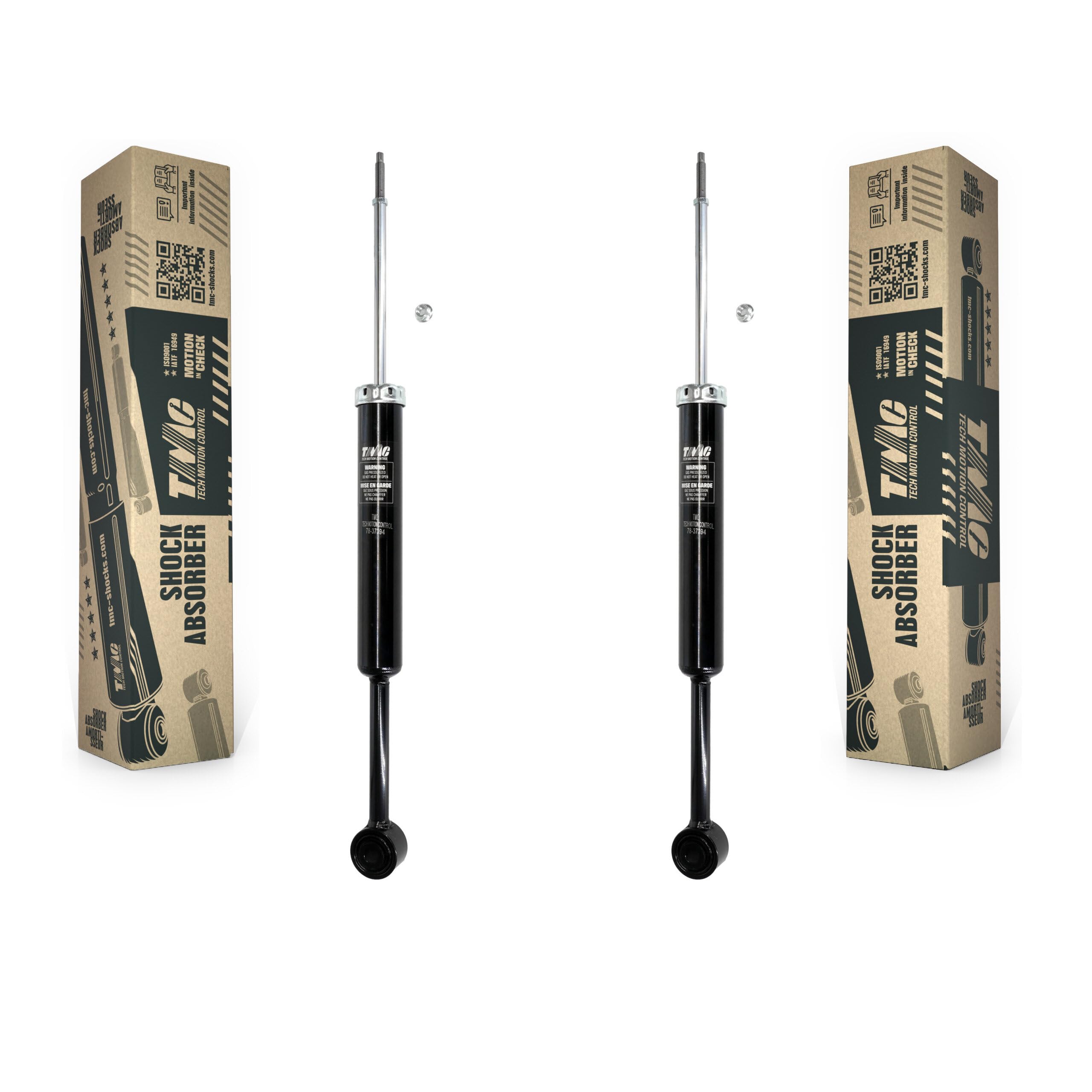 TMC Rear Suspension Shock Absorbers Pair Replacement For Honda Civic - Left Right Side (Driver Passenger) K78-100412 — view 42
