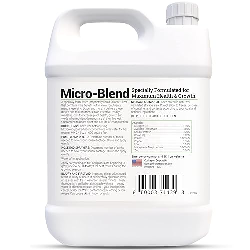 Miniatura 6 de Alimentos para plantas y fertilizantes para césped y micronutrientes multiusos, alimento líquido para plantas de interior, exterior/hidropónico,