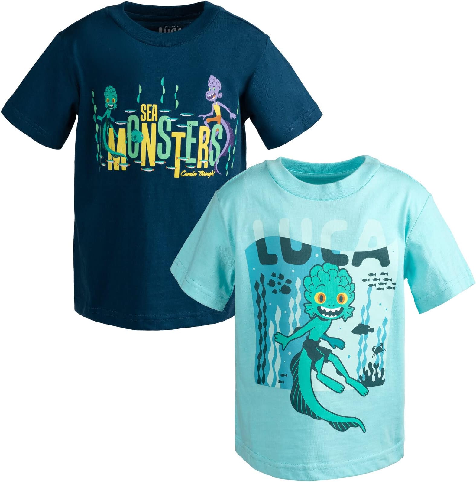 DisneyMickey Mouse Toy Story Winnie The Pooh Cars Lion Guard Moana Luca Firebuds 2 Pack T-Shirts Infant to Big Kid