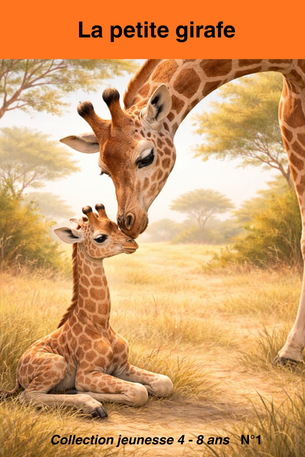 la petite girafe: une histoire douce pour observer les animaux (Histoires d animaux de la savane)