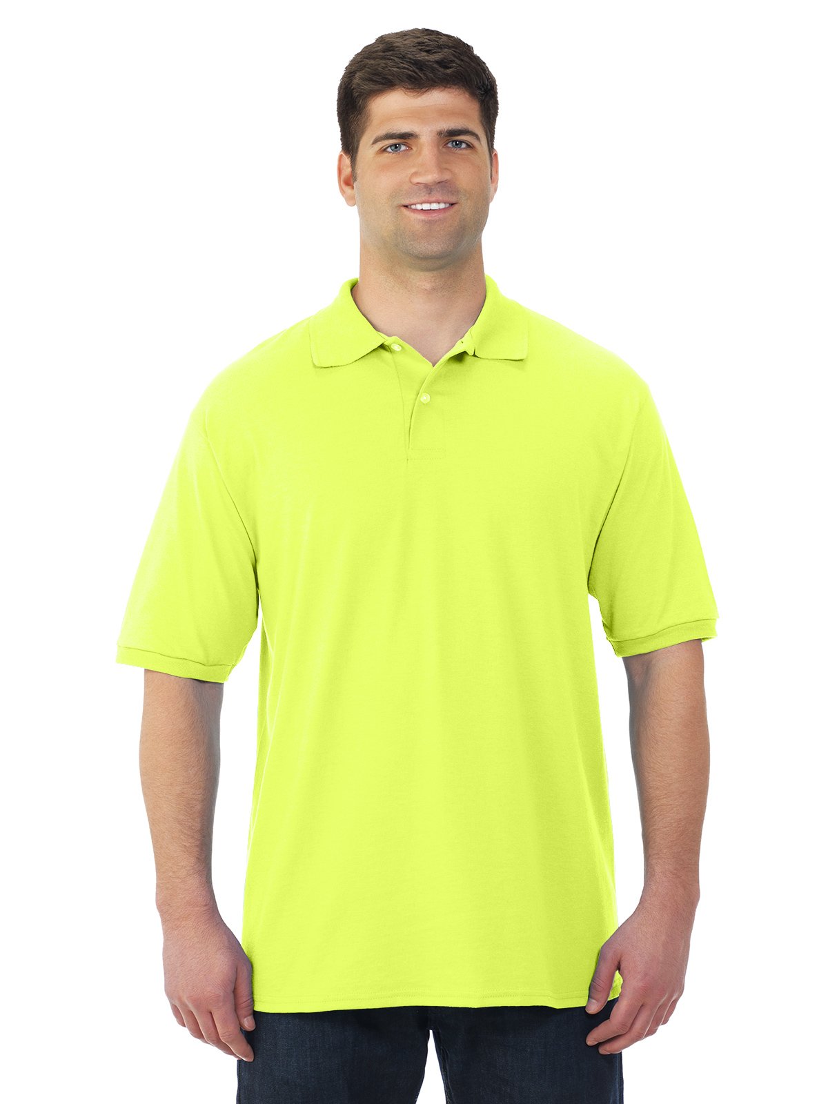 Jerzees Men's SpotShield Short Sleeve PoloOEKO-TEX STANDARD 100