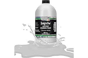 Pouring Masters Titanium White Acrylic Ready to Pour Pouring Paint