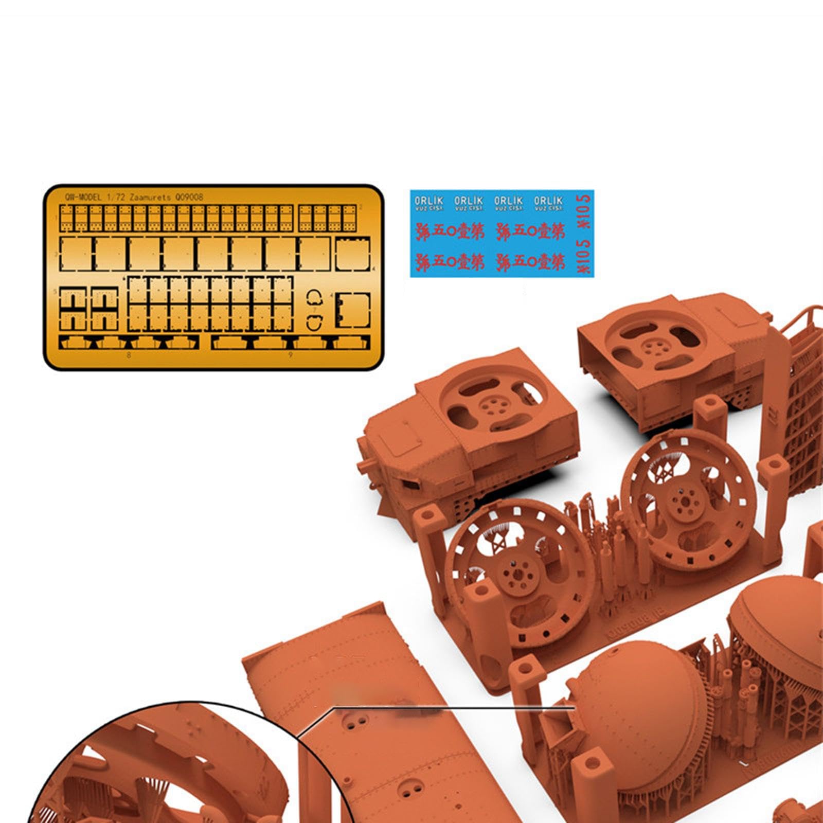 Modellino Ferroviario in 1:72, Giocattolo, da Collezione, Decorazione, Modello Compatto, Regalo di Compleanno, Decorazione da Tavolo, Verniciabi