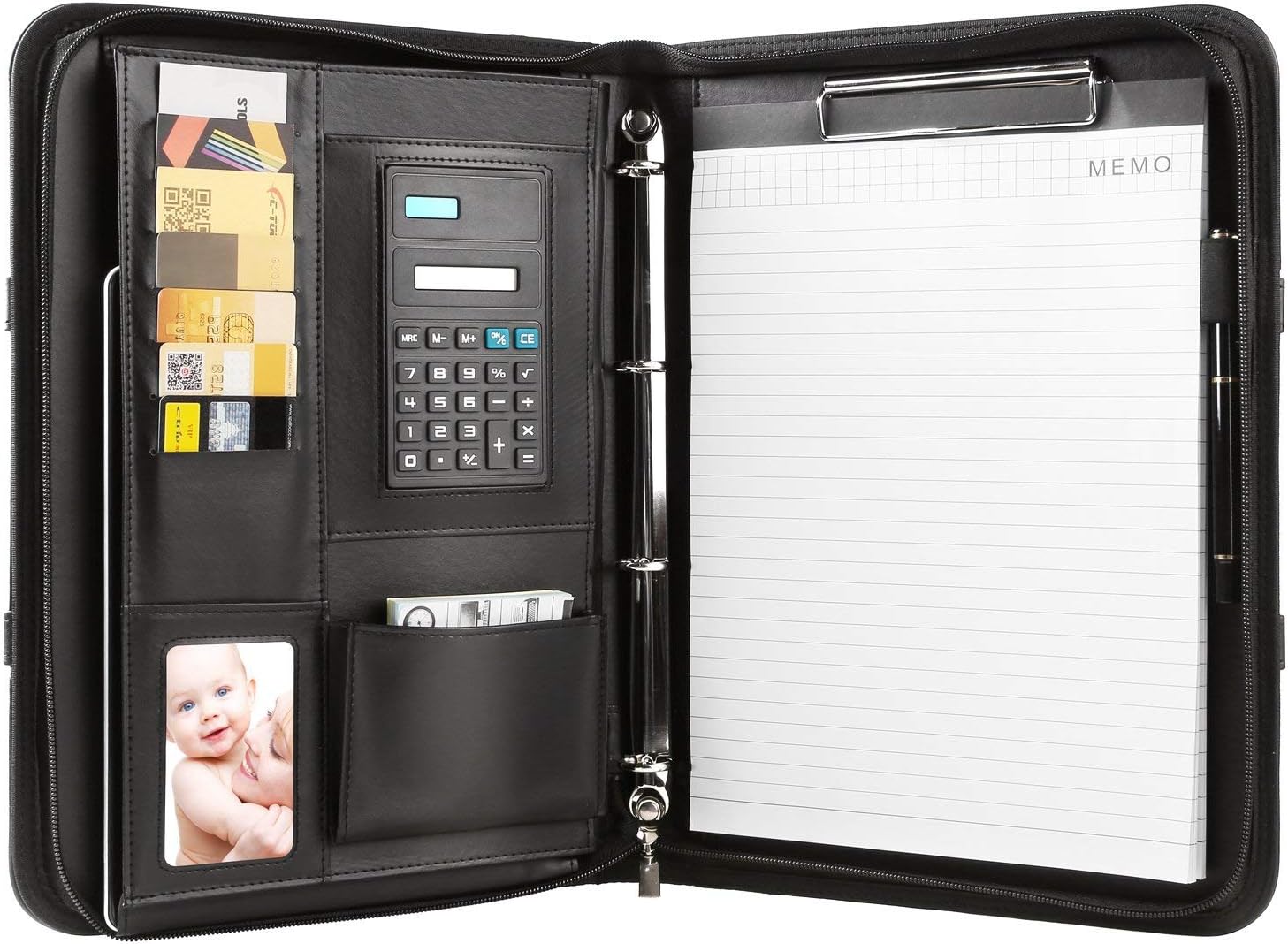 cartella portadocumenti pelle