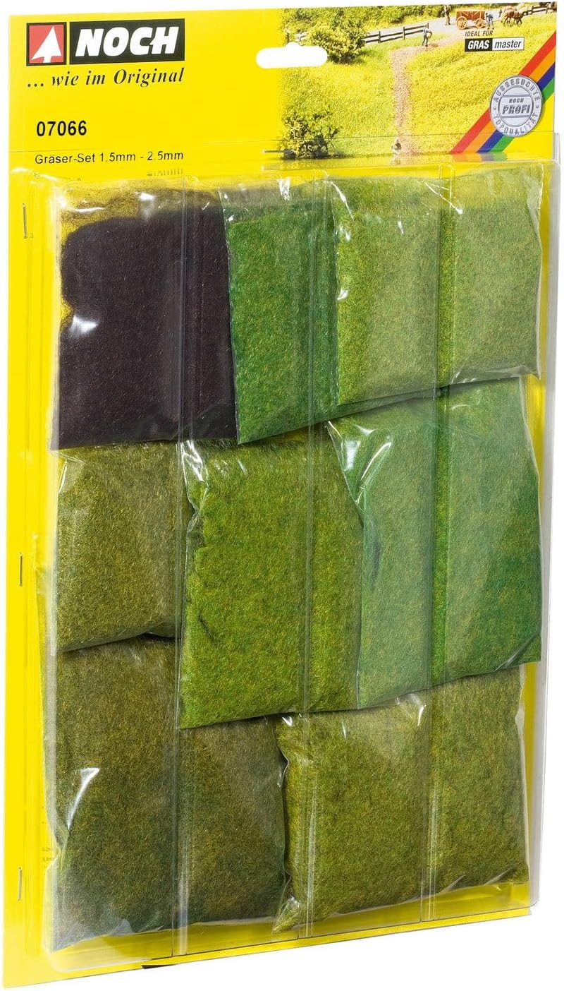 Noch 7066 Grass Fibres Assort Short H0,TT,N,Z Scale