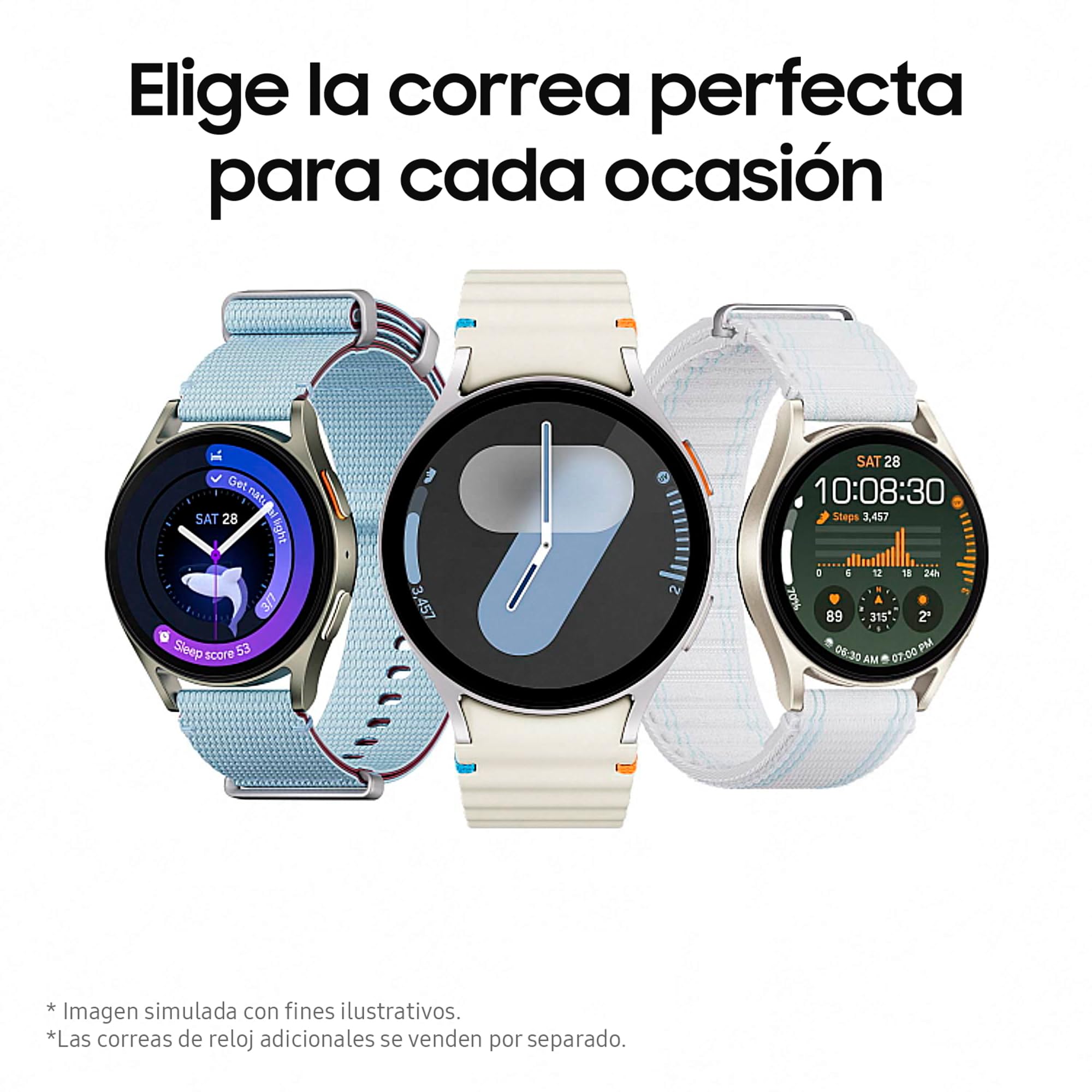 Samsung Galaxy Watch7 - Bluetooth, Smartwatch 40mm, Control de Salud, Seguimiento Deportivo, Color Beige, Garantía 3 Años + 1 año Extra (Versión española) — view 7