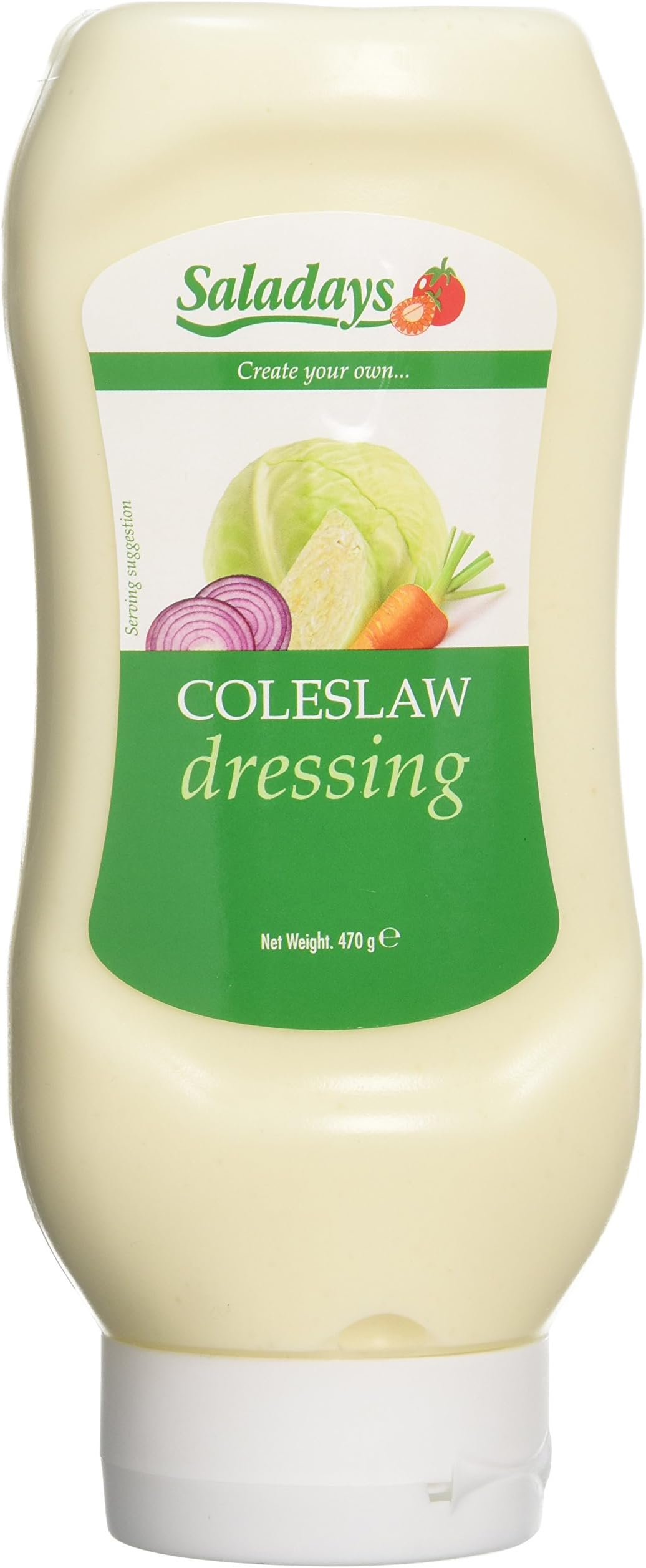 Saladays Coleslaw Dressing 470g ( Pack of 6)