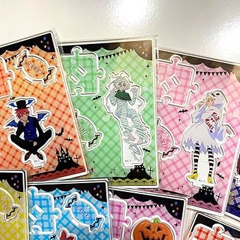 プリキュア ハロウィン 缶バッジ アクリルスタンド えみる マシェリ プリキュア☆プリティストア限定ハロウィンアクリルスタンド