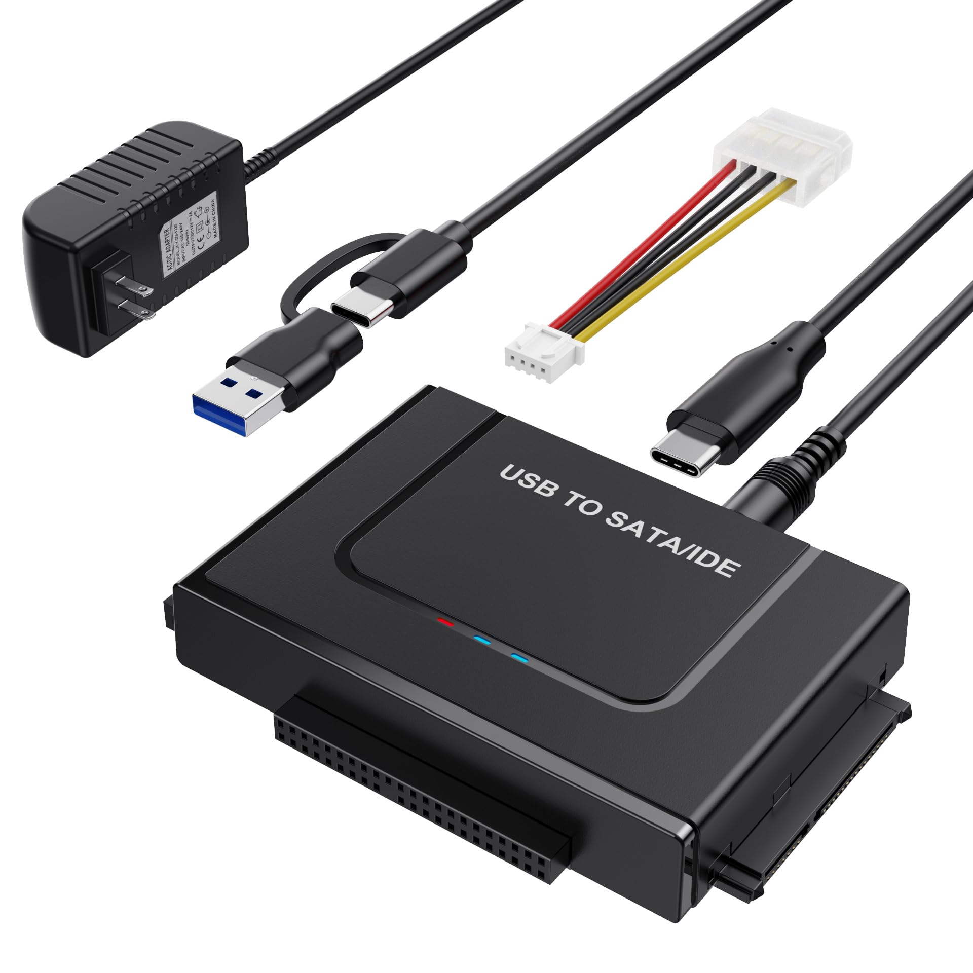 Amazon.com: USB 3.0 to IDE SATA Adapter, USB Type C Hard Drive
