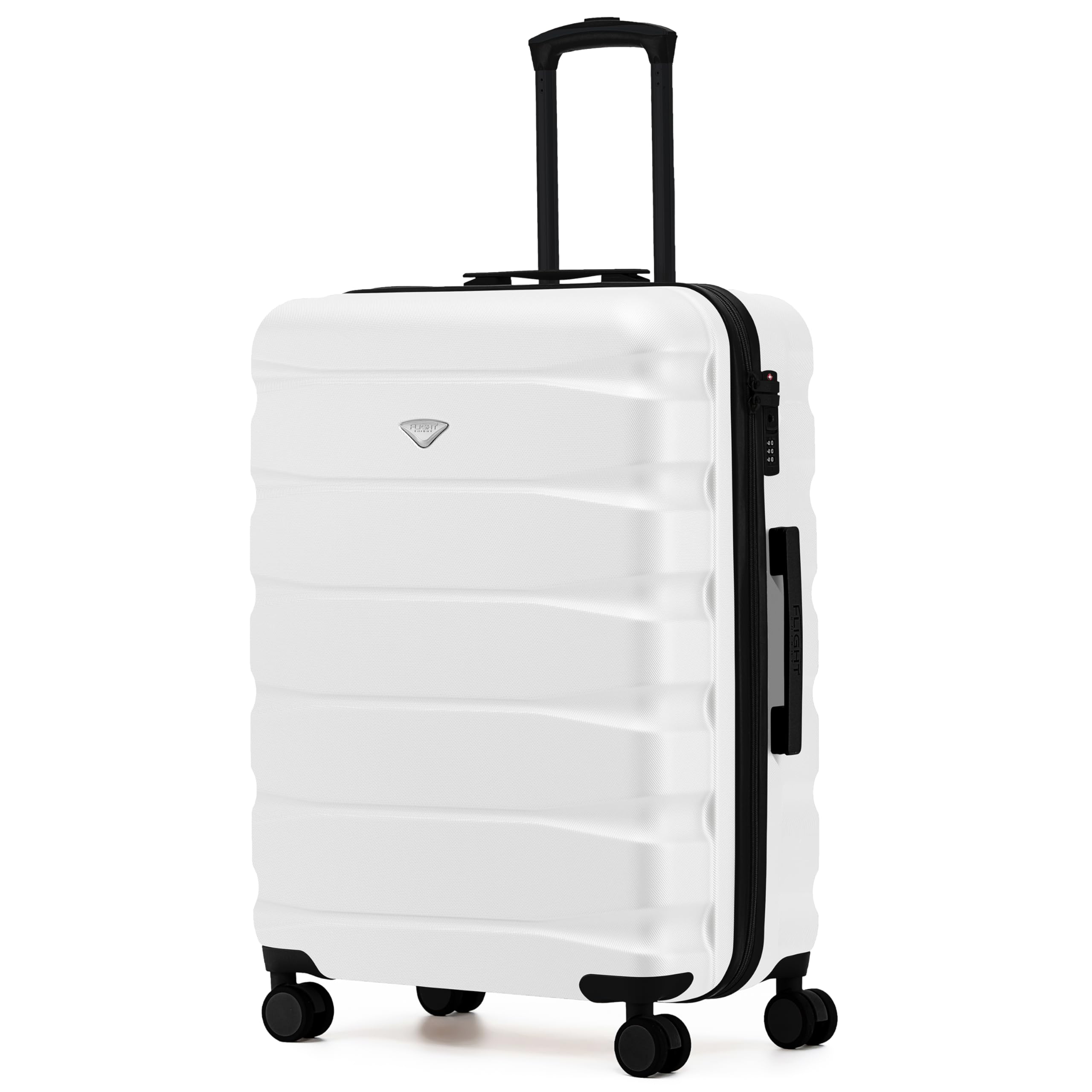 Flight Knight Underseat Cabin Suitcase 45x36x20cm | Free Hand Luggage for EasyJet & Wizz Air | Lightweight ABS Hard Shell with 8 Silent-Glide Spinner Wheels | Max Space Travel Bag — view 178