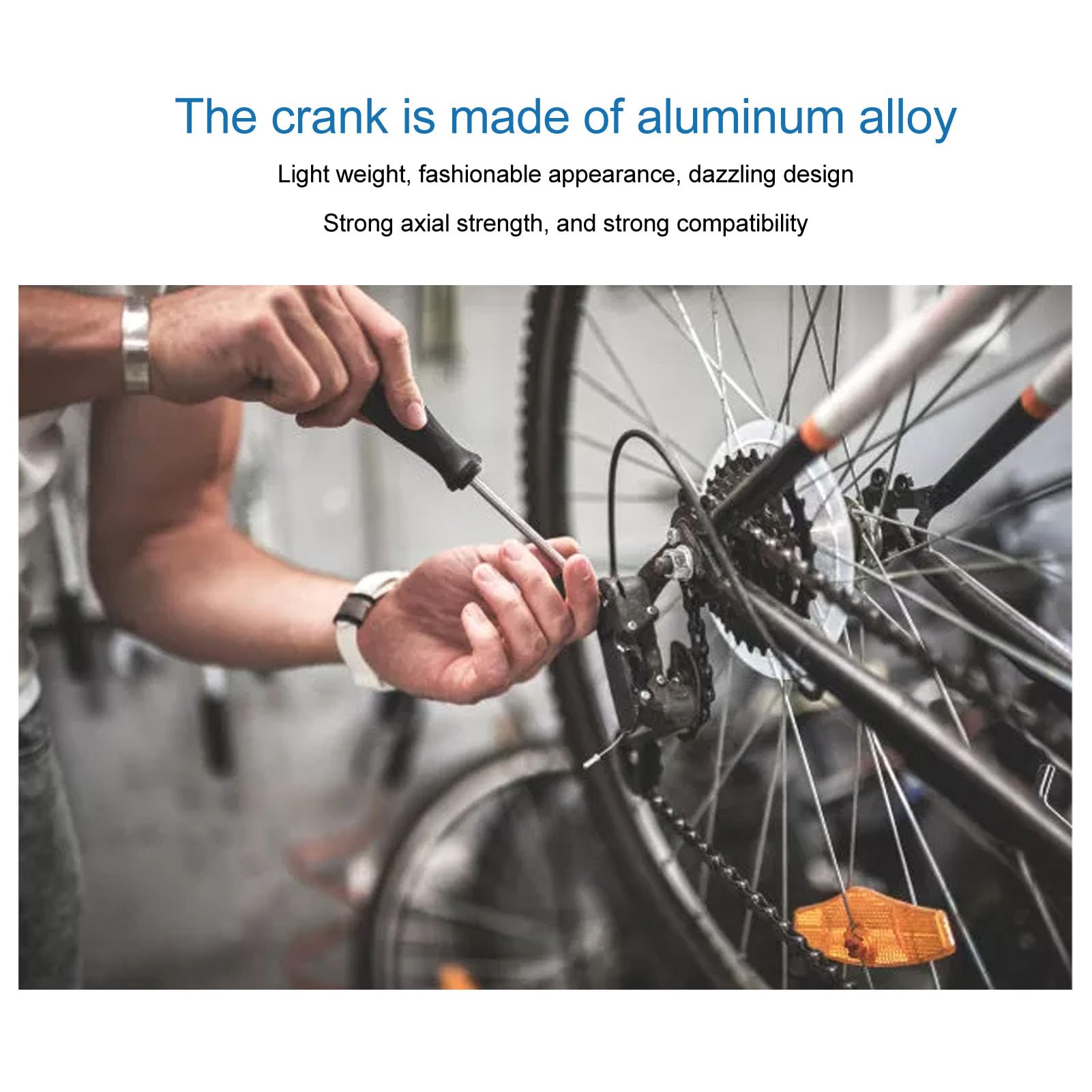 VINGVO Groupe Volant 40T Groupe 10 Vitesses 11 à 40T Support Inférieur De Volant D'inertie Sport