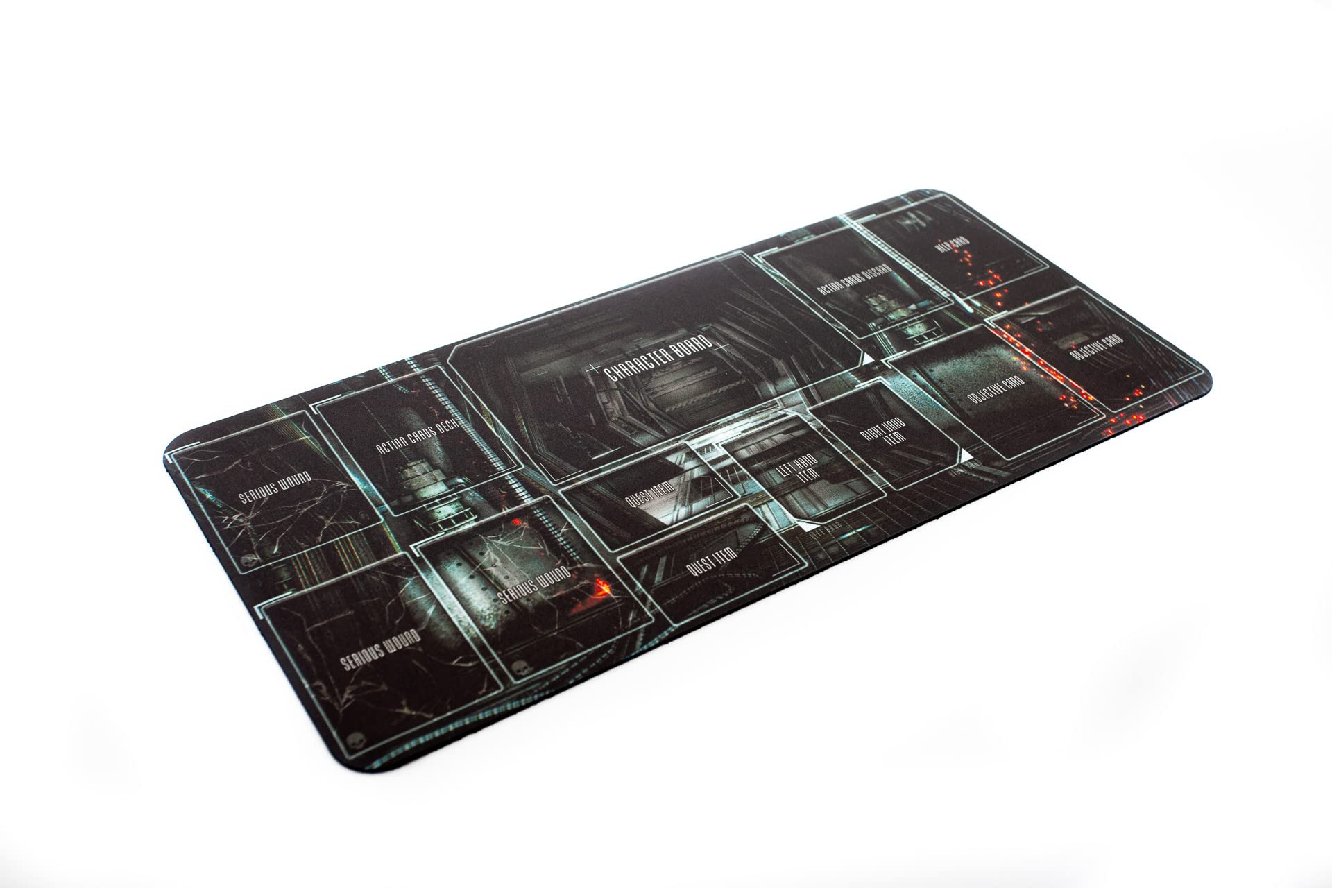 PLAYMATS Nemesis Player Board Rubber Mat for Board Game 19 x 9