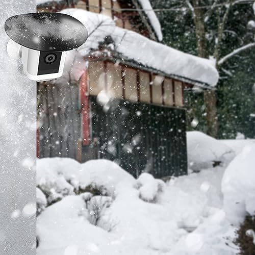 Miniatura 7 de HOLACA Cubierta de cámara con sombra de lluvia solar para cámara Spotlight Plus, funda protectora para protección contra rayos UV resistente, fácil