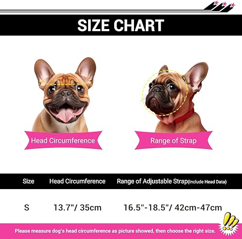 Miniatura 5 de NAMSAN Casco para perro de raza pequeña, casco duro para perro con agujeros para las orejas, casco de motocicleta para perros medianos y medianos,