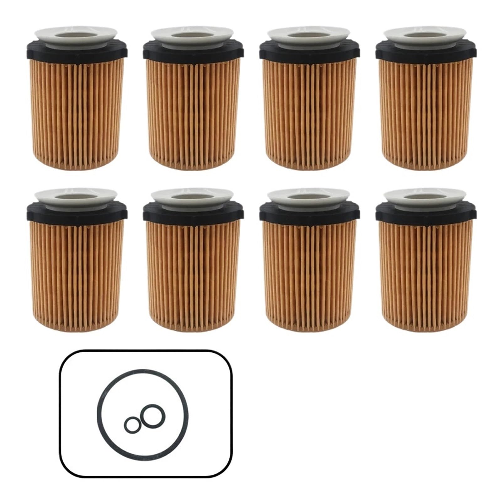 Filtro de aceite para coche Filtro de aceite para motor CLA250 I4 2.0L 270.920 2701800109 2701800009 E818HD238 2701840125(8pcs)