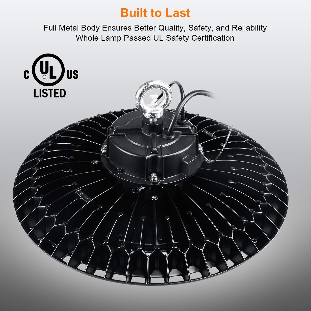 Gеt Dіѕсоunt оƒƒеr 300W High Bay LED Light - BBESTLED UFO Lighting 41,000lm Output IP65 Waterproof Dimmable UL & DLC Listed for Retrofitting Warehouse Factory Commercial Applications