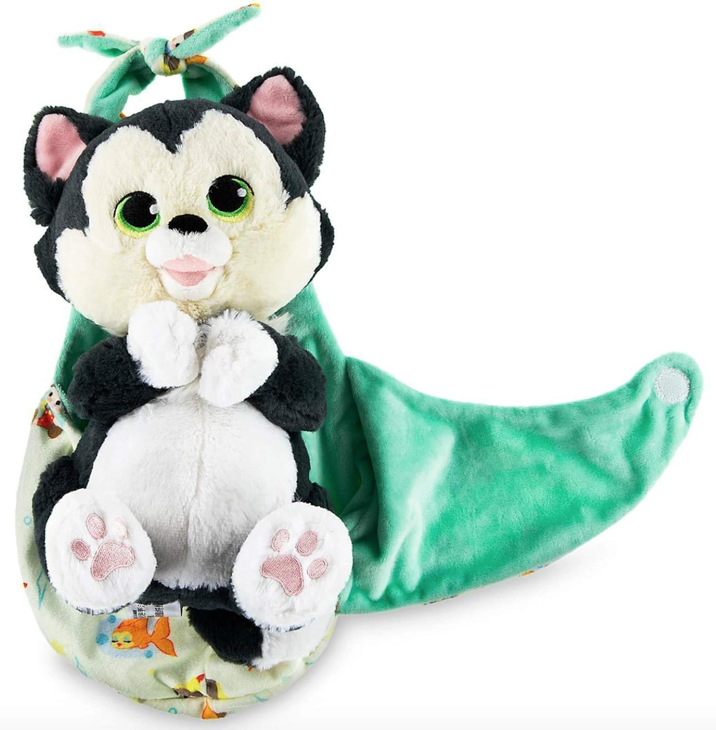 Crazy Deals Disney Parks Cat Kitten Baby Figaro in a Pouch Blanket Plush Doll Get Special Price Disney Parks Cat Kitten Baby Figaro in a Pouch Blanket Plush Doll