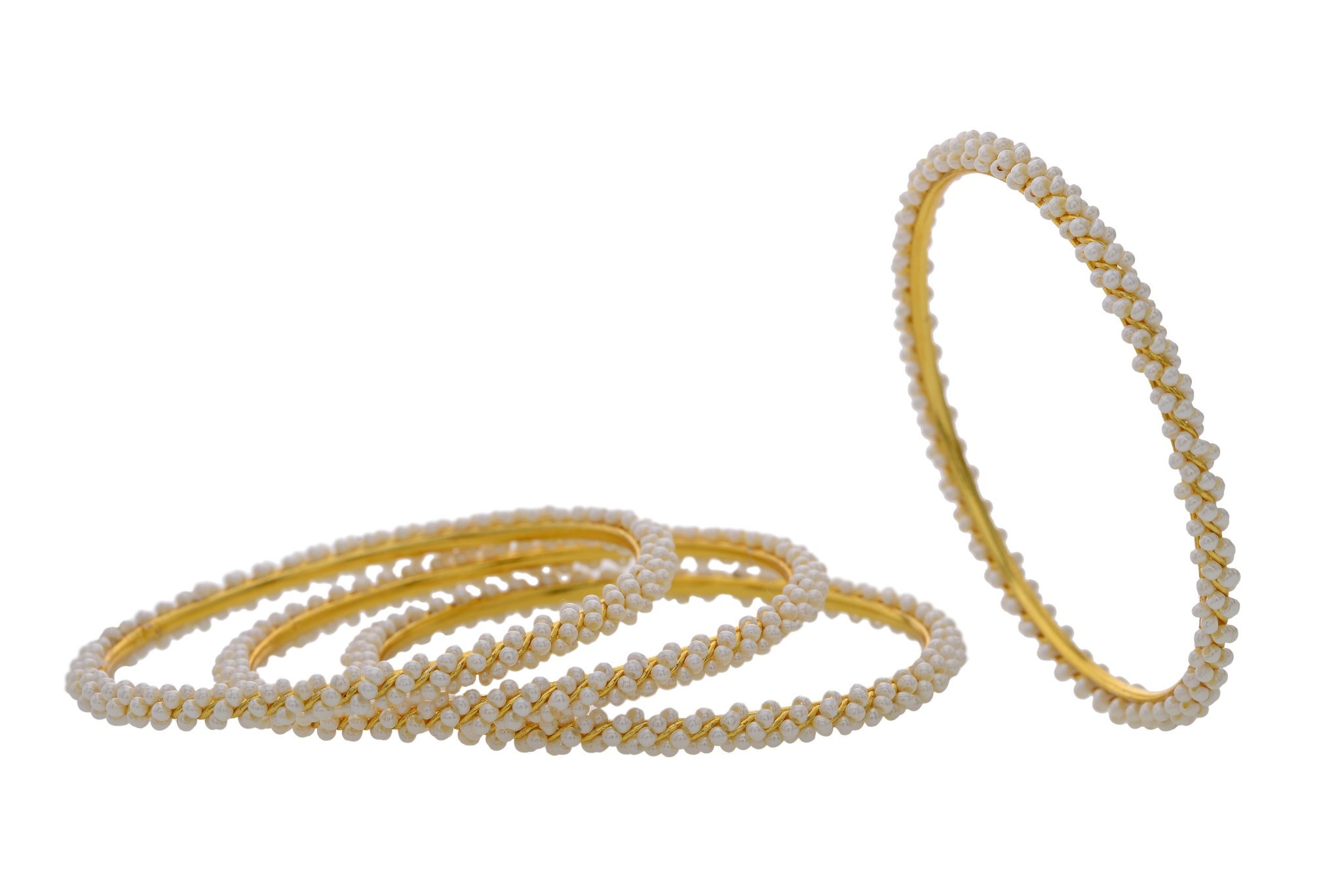Hyderabad Jewels Pearl and Bangle for Women & Girls (White) (B01LYP3EVW) Amazon Price History, Amazon Price Tracker