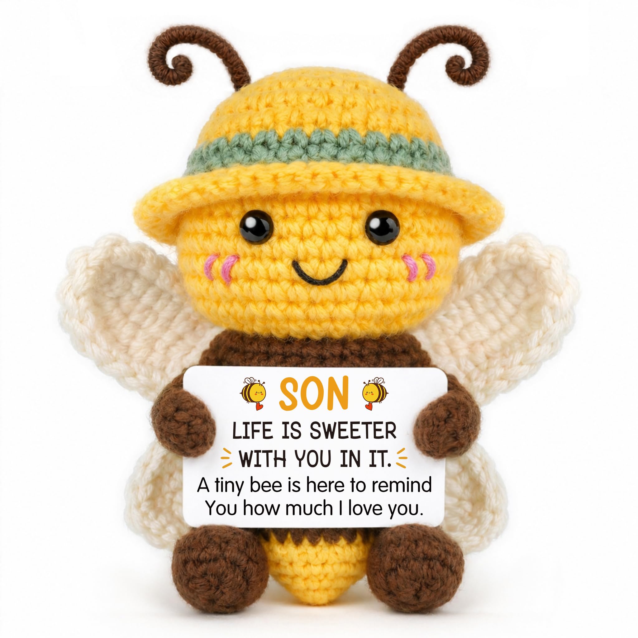 Gifts for Son, Handmade Crochet Bee โ image 1