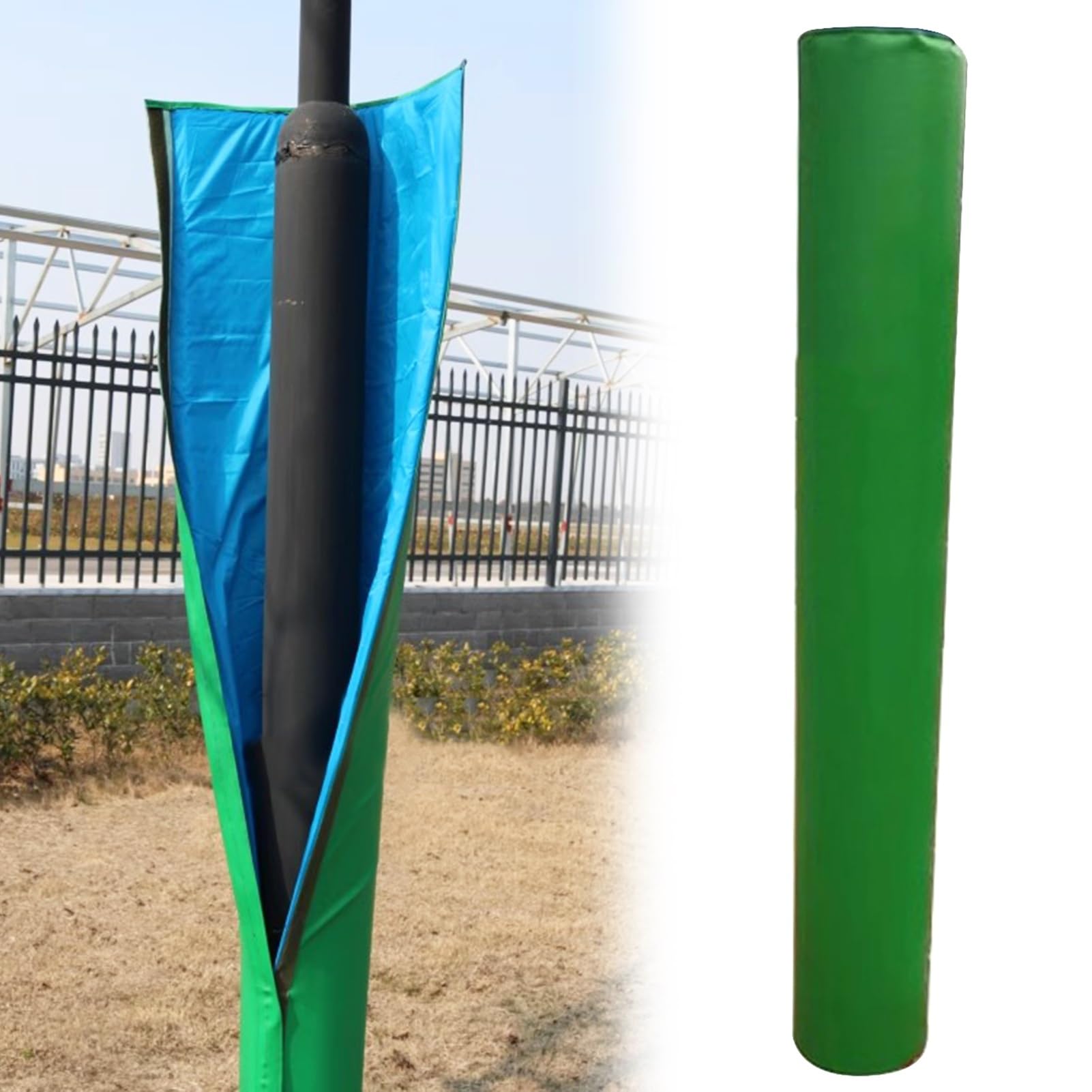 Envolturas para postes exteriores impermeables con acolchado y cierre