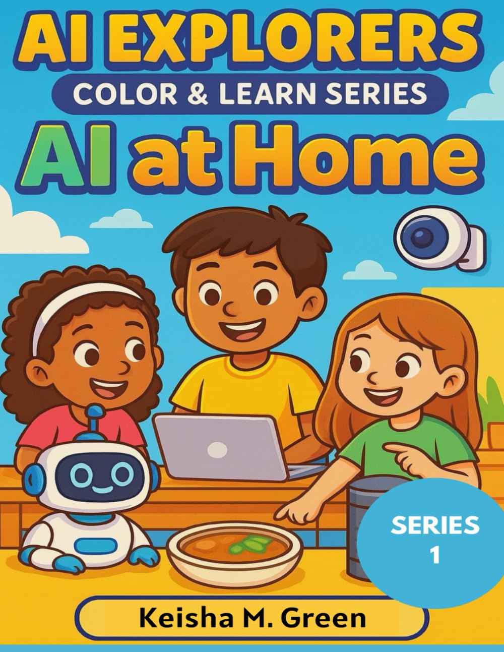 AI Explorers Color & Learn: AI At Home