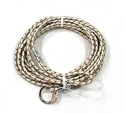 Laço De Corda Poli 12 Metros Com Argola De Ferro Resistente Para Laçar Animal