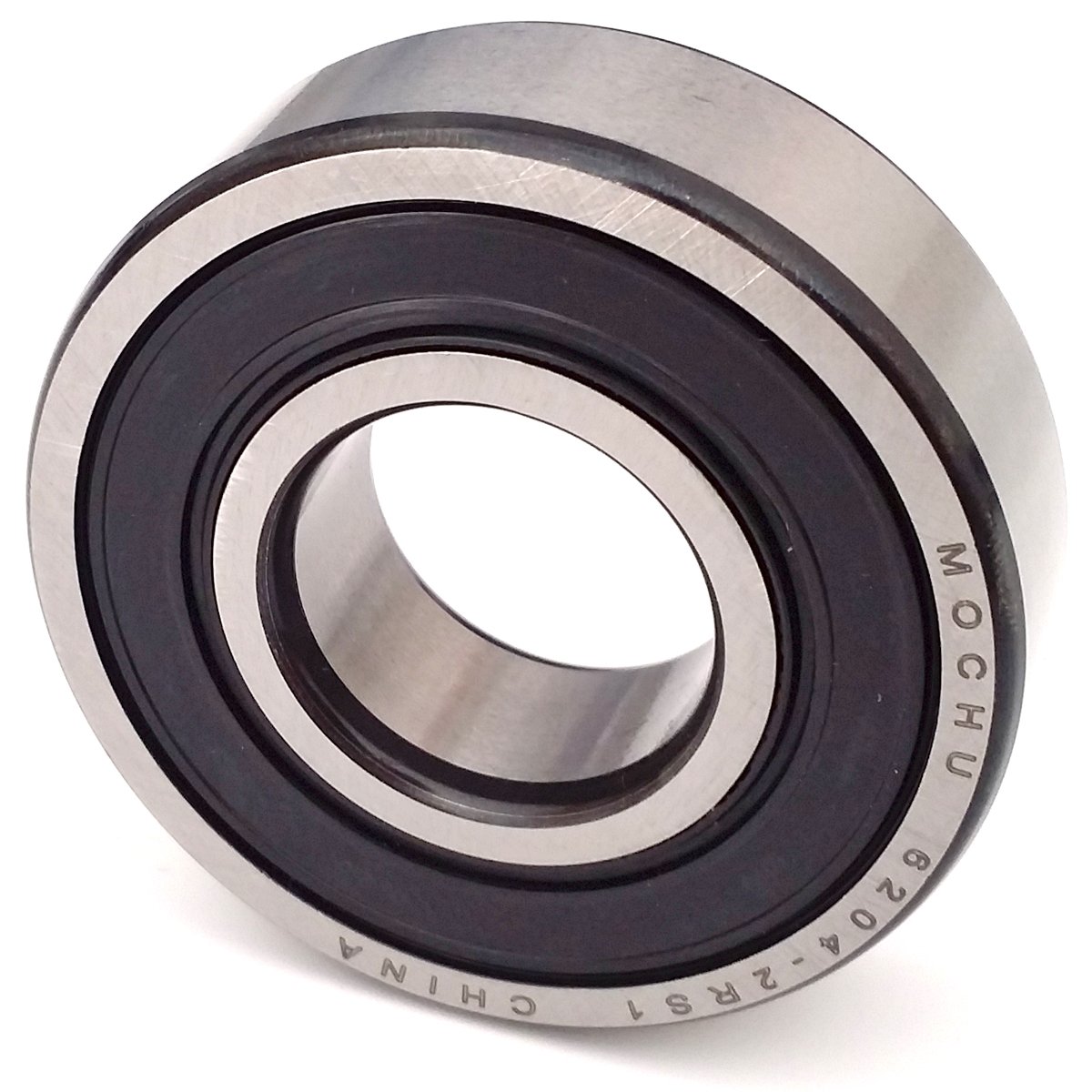 MOCHU Bearing 6204 6204RS 6204-2RS1 20x47x14, ID 20mm, OD 47mm, Width 14mm, Metric, Shielded Deep Groove Ball Bearings Single Row