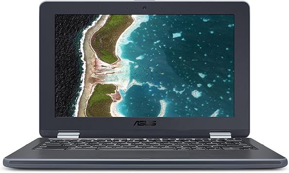 ASUS Chromebook Flip C213SA-YS02 11.6 inch Ruggedized & Spill Proof, Touchscreen, Intel Dual-Core Apollo Lake N3350, 4GB DDR4 RAM, 32GB Flash Storage, USB Type-C, Supports Android Apps