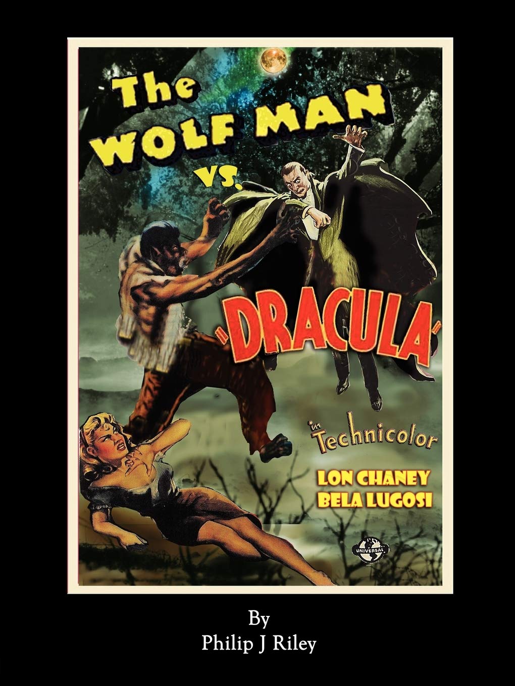 Livre Wolfman Vs. Dracula roman d'uchronie fantastique pour collectionneurs