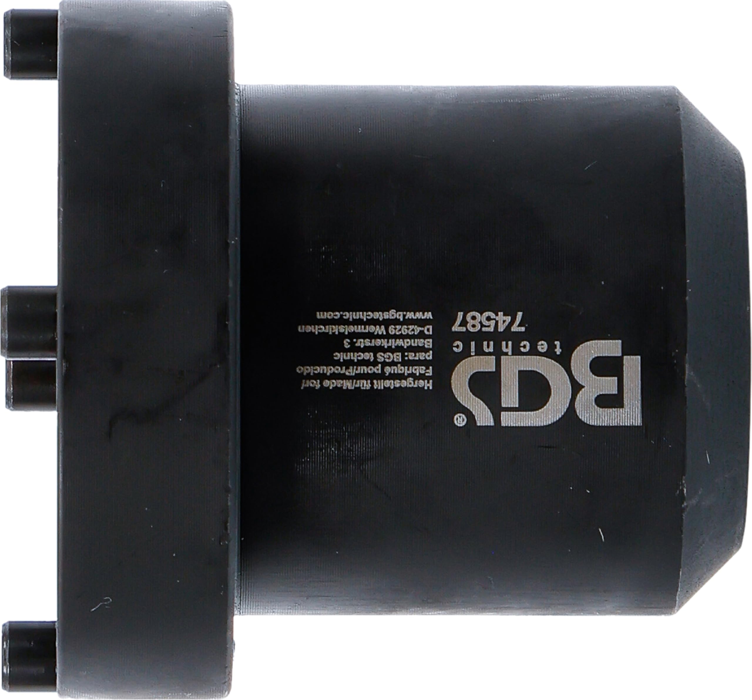 BGS 74587 | Llave de almenada para eje delantero | pines en el exterior | para Suzuki
