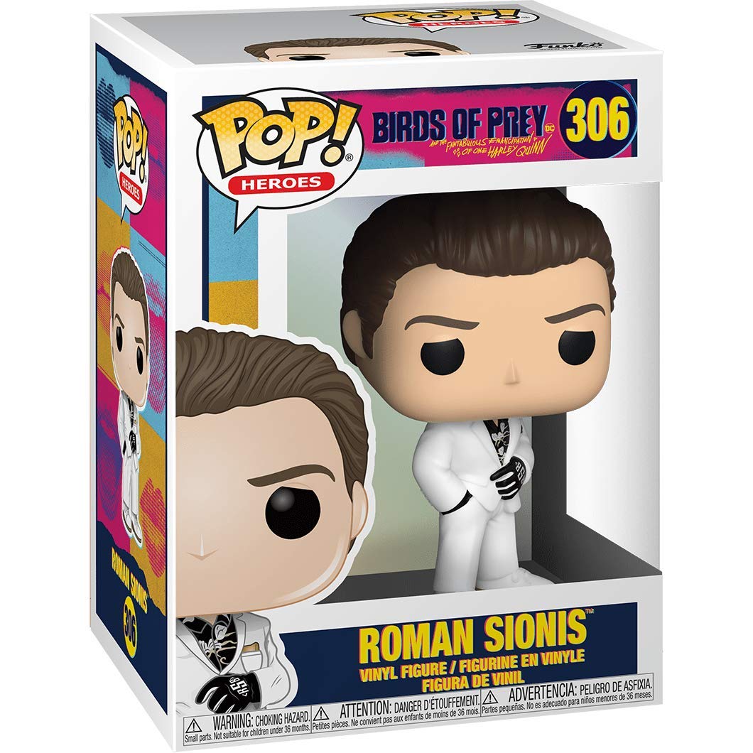Amazon.com: Roman Sionis: Funk o Pop! Heroes Vinyl Figure
