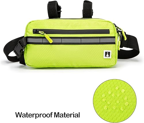 Miniatura 3 de ROYALFAIR Bolsa impermeable para bicicleta, bolsa de manillar frontal, bolsa de manillar para niños para bicicletas, bolsa de bicicleta de montaje