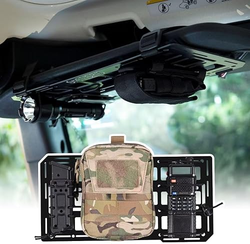 Miniatura 8 de OneTigris Car Visor Organizer - Tactical Fiberglass Sun Visor Organizer, Auto Interior Accessories for Vehicle, SUV, Truck, Multifunctional Rigid