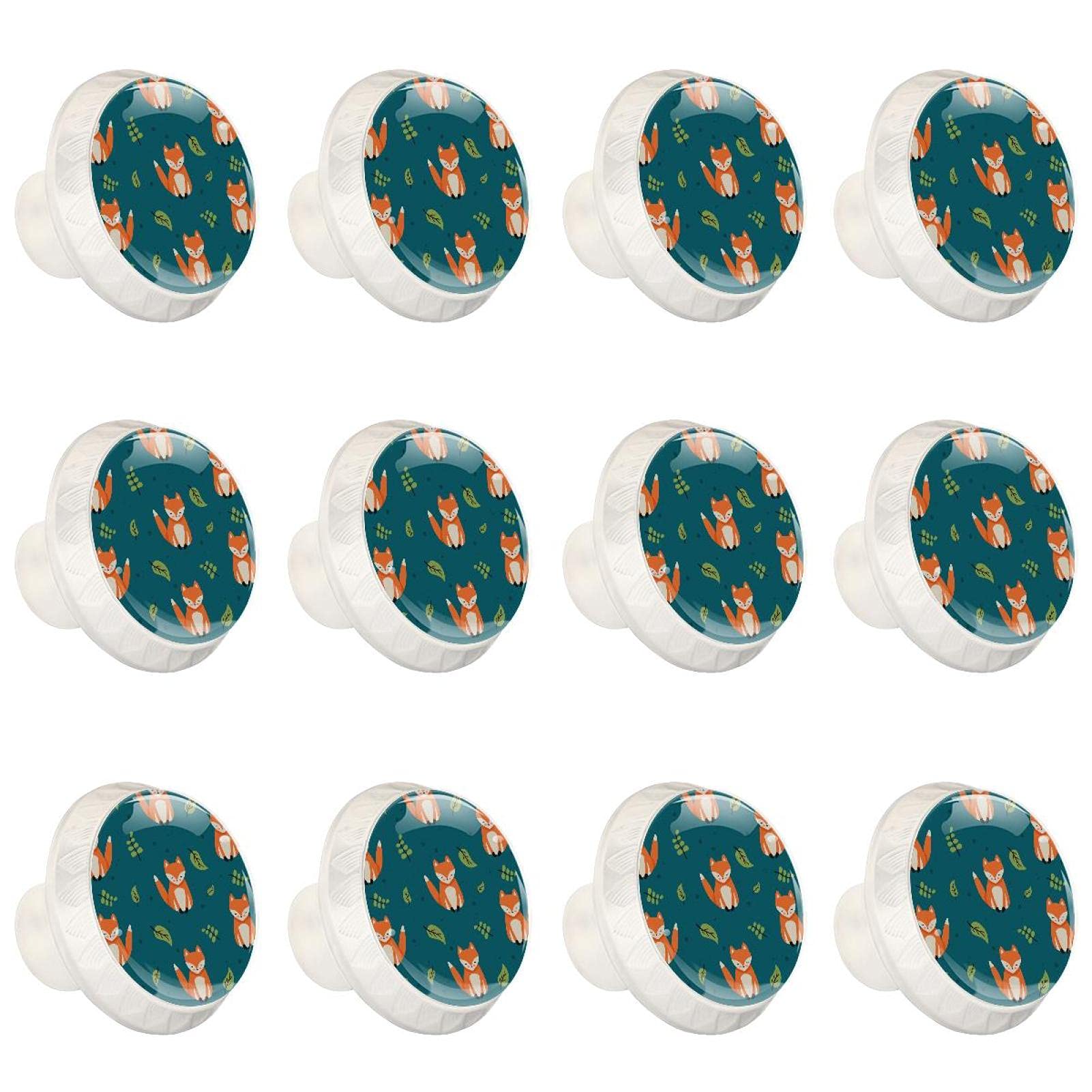 Bouton de meuble enfant motif renard pour douceur dans la chambre
