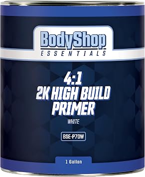 41 2K High-Build Primer, White, 1 Gallon, Matte Finish, Automotive Surfaces -Hardener sold separately