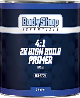 4:1 2K High-Build Primer, White, 1 Gallon, Matte Finish, Automotive Surfaces -Hardener sold separately