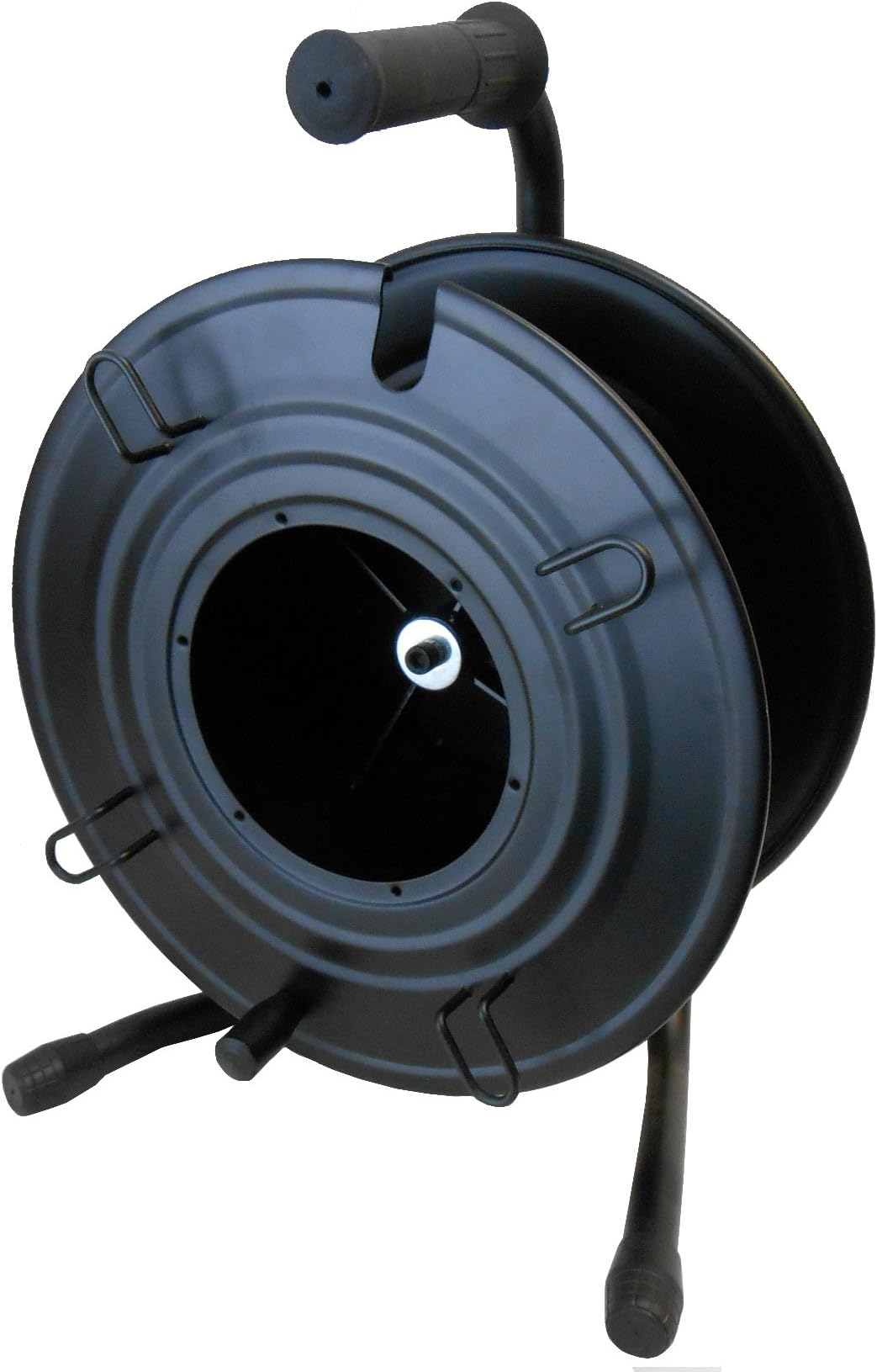 Audio2000'S ADC271B Heavy-Duty Portable All Metal Cable Reel/Cord Reel, Capacity: 722 feet of 6mm Cord